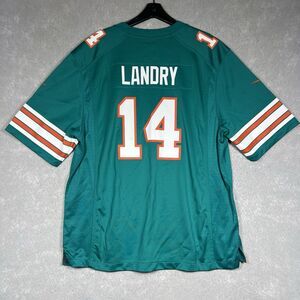 Nike On Field Miami Dolphins Jarvis Landry #14 NFL Jersey Men's XXL MSRP $100